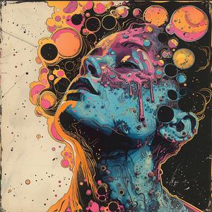 painting  woman  bubbles  paint  colorful  artwork  symbolism  creative  surreal  expression 1079286