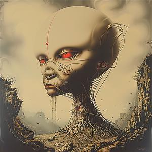 alien  cover  book  fantasy  sci-fi  illustration  graphic  design  art  modern 1054915
