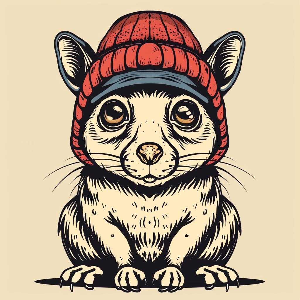 cute  adorable  animal  knit  street  culture  minimal  anthropomorphic  rat  winter 958208