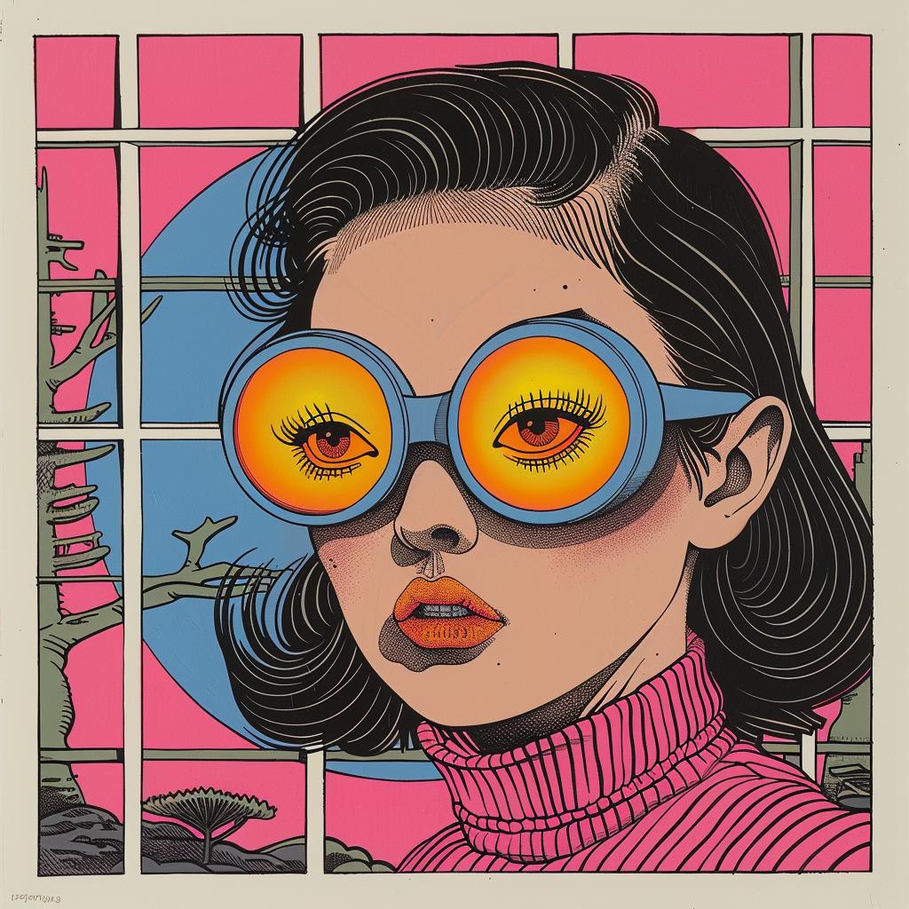 poster  horror  japanese  minimalism  woman  sunglasses  art  design  graphic  stylized 1020637