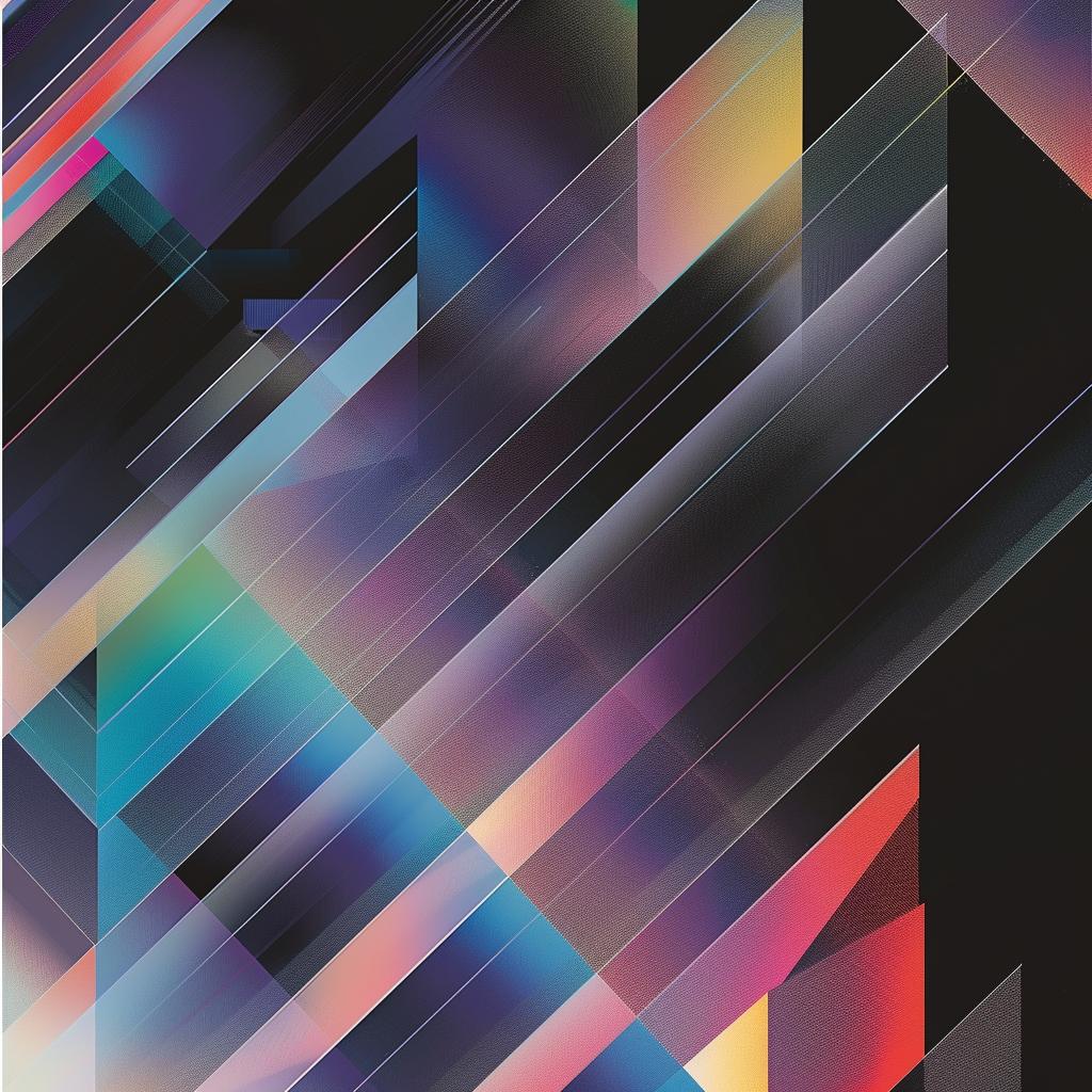 abstract  colorful  lines  shapes  fluorescent  luminescent  optical  mixing  beige  gray 1031235
