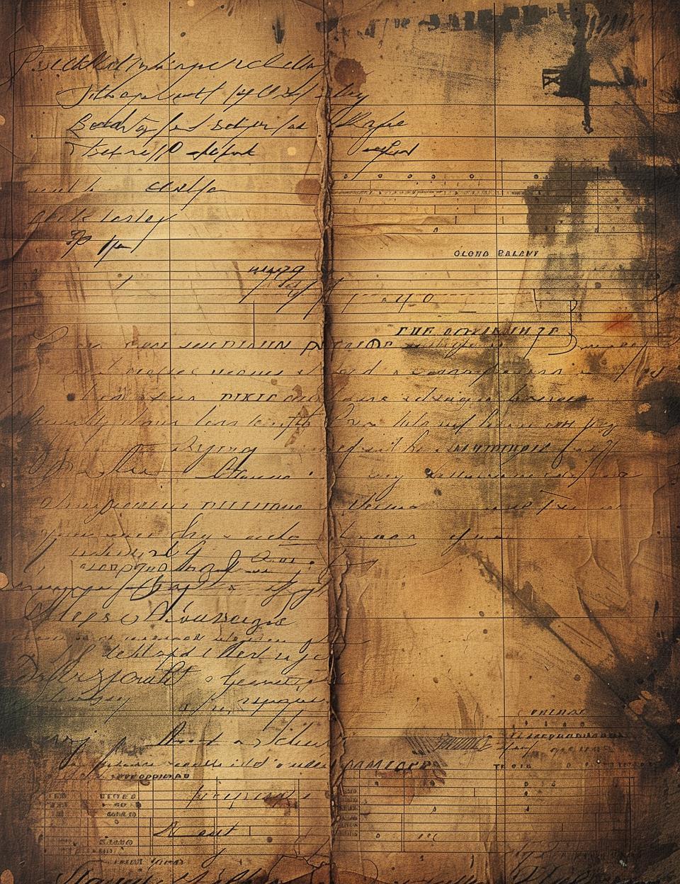 vintage  ledger  texture  background  notes  aged  style  writing  scrawled  paper 962168