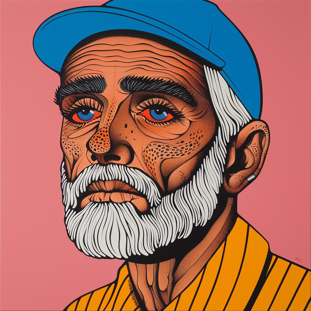 oldman  portrait  cap  painting  realism  aging  expression  human  age  wisdom 972876