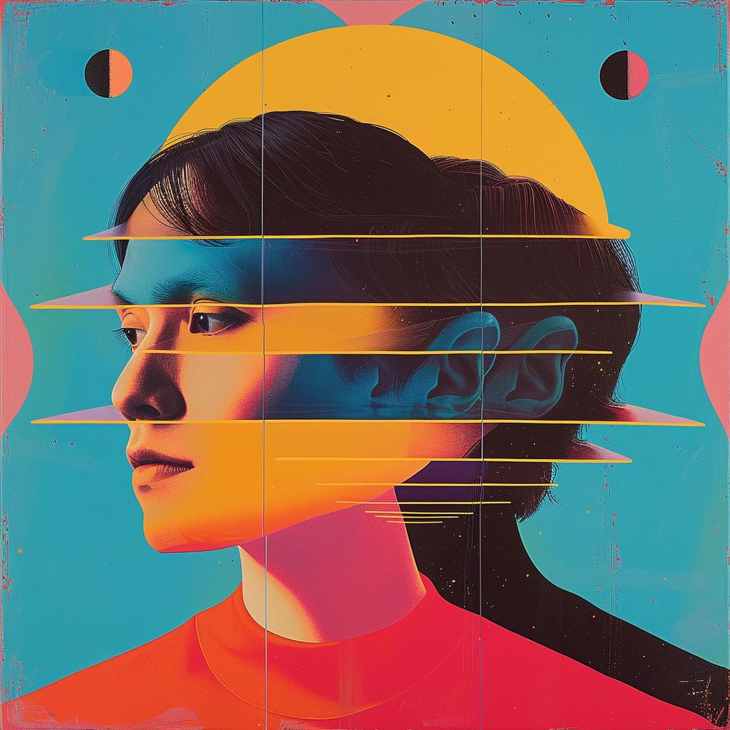 surreal  album  cover  sun  abstract  colorful  art  Joan  Cornella  painting 977833