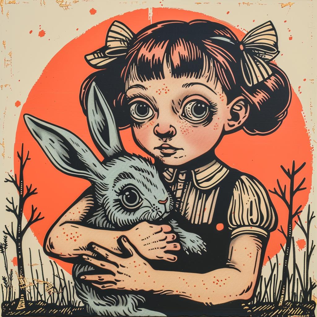 girl  rabbit  naturalistic  spiritual  terror  occult  introspective  dark  arts  holding 926250