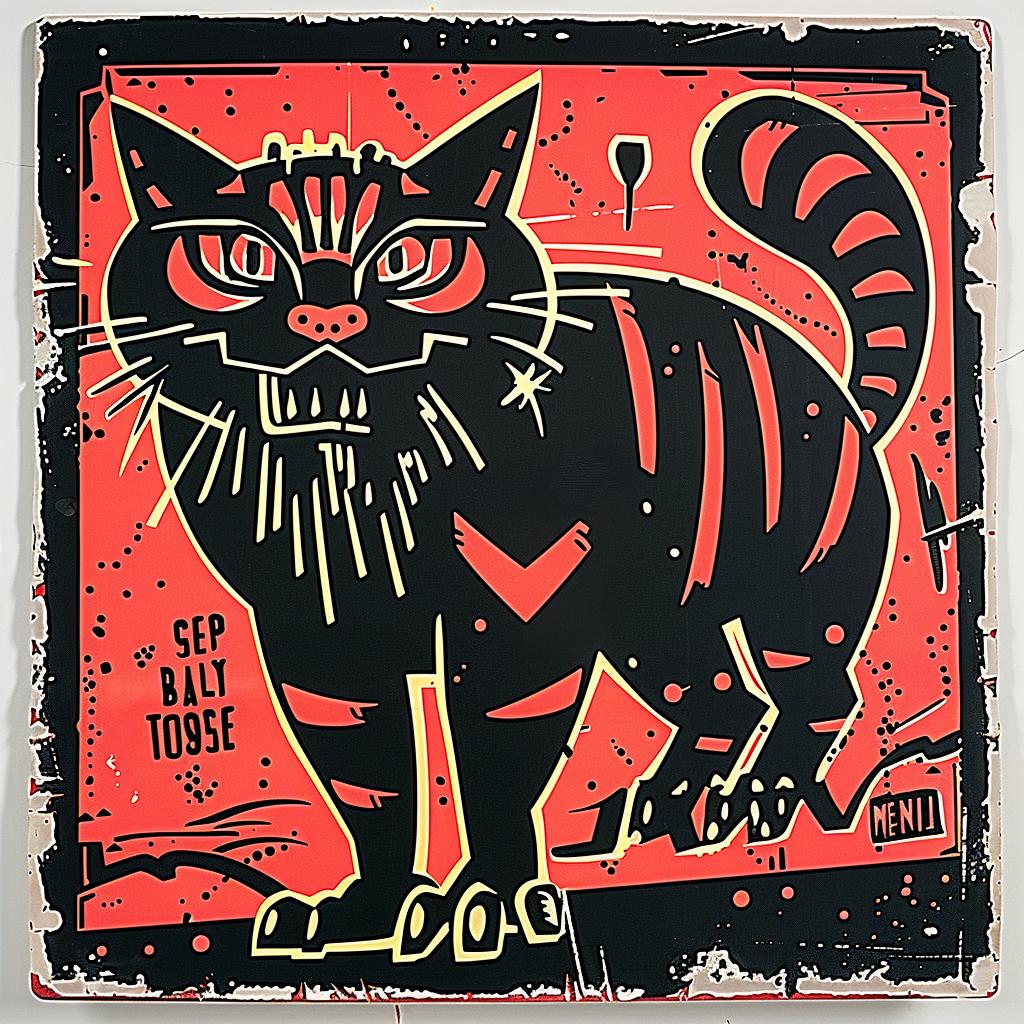 black  cat  red  eyes  sinister  creepy  illustration  artwork  animal  mystery 949809