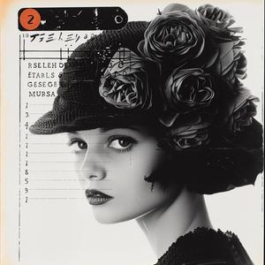 woman  hat  photography  black  white  portrait  fashion  Richard  Avedon  style 1064131