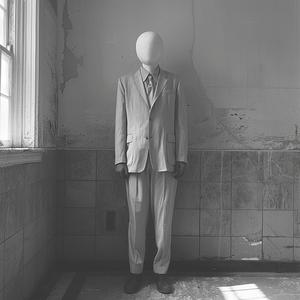man  suit  room  surreal  photography  black-and-white  cyborg  urban  lighting  mood 1039297