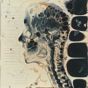 drawing  human  head  skull  bones  chemigram  abstract  art  graphic  visual 1061400