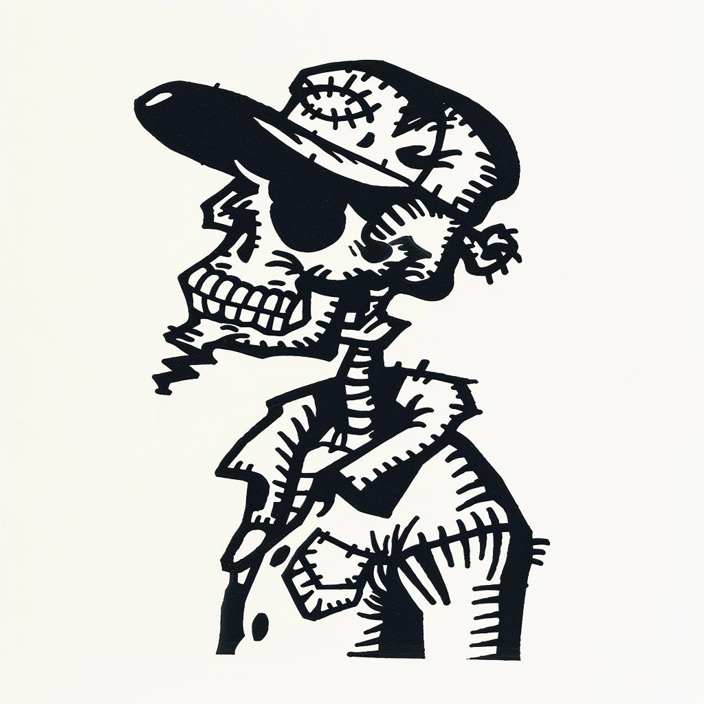 skull  skeleton  cap  drawing  hat  graphic  illustration  dark  playful  character 1027844