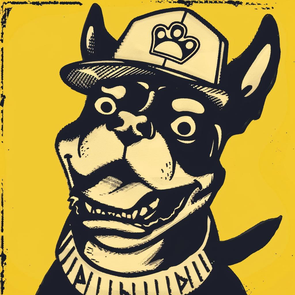 dog  smiling  happy  cartoon  playful  illustration  cute  hat  collar  character 940190