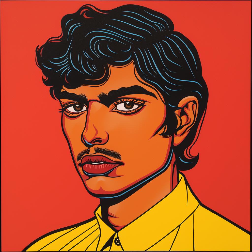man  portrait  mustache  painting  latino  stylized  face  art  expression  character 1024175