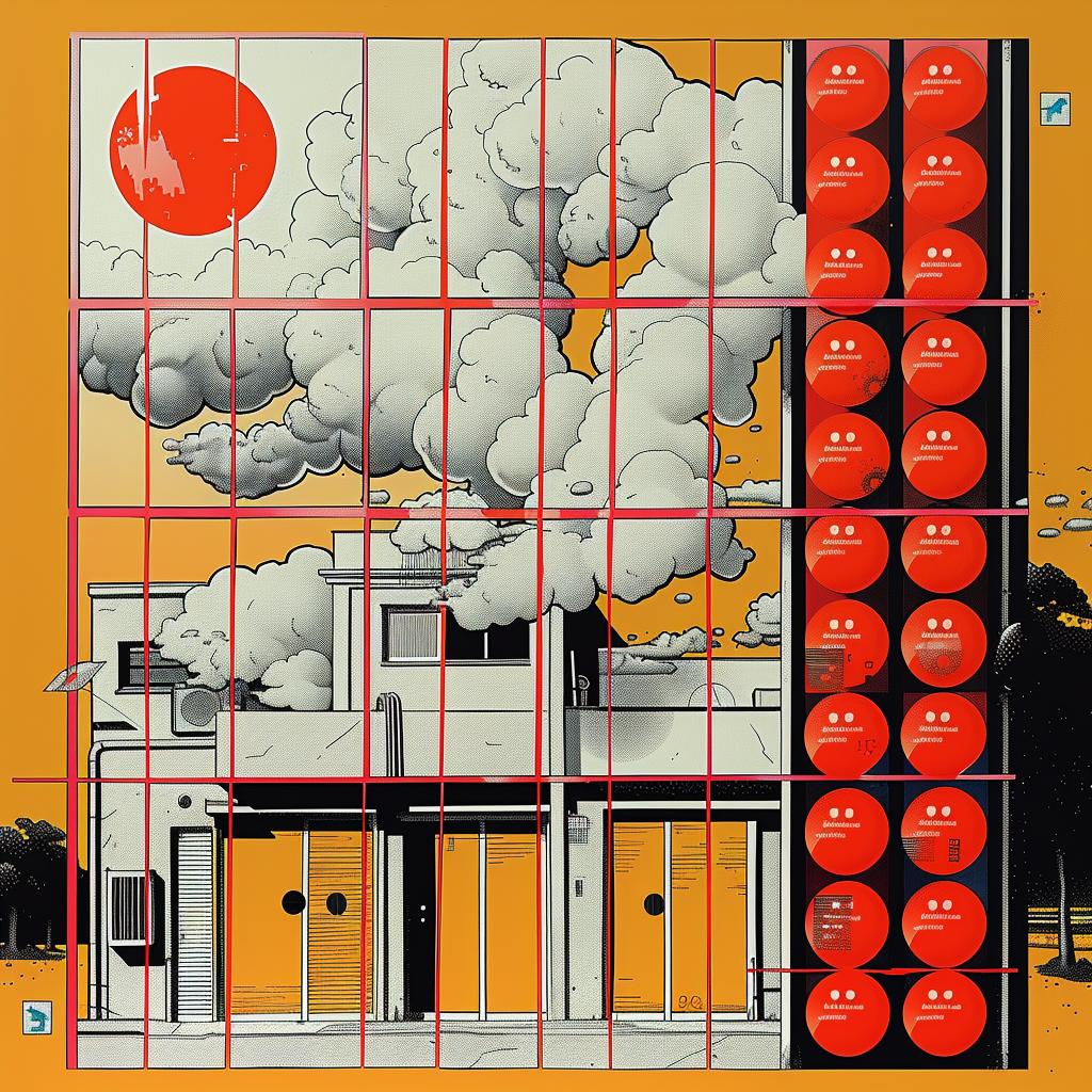 Cityscape  Futuristic  Clouds  Minimalism  Fantasy  Abstract  Negative Space  Intricate  Details  Bauhaus 1022650