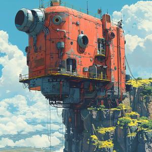 sci-fi  landscape  cyborg  HQ  hardware  infrastructure  agents  complex  world  layers 1074575