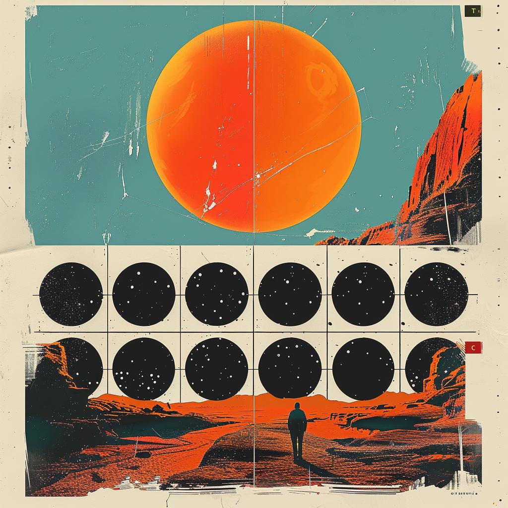 tycho  album  art  interstellar  galaxy  pulsar  teal  orange  surreal  floral 941923