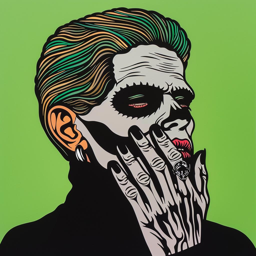 Frankenstein  Woman  Skeleton  Face  Art  Surreal  Dark  Fantasy  Painting  Horror 972980