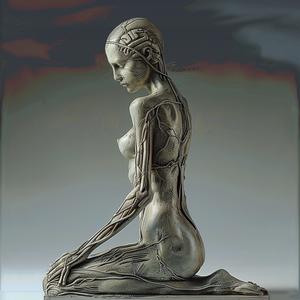 statue  woman  sitting  ground  art  figure  expression  design  human  form 1038749