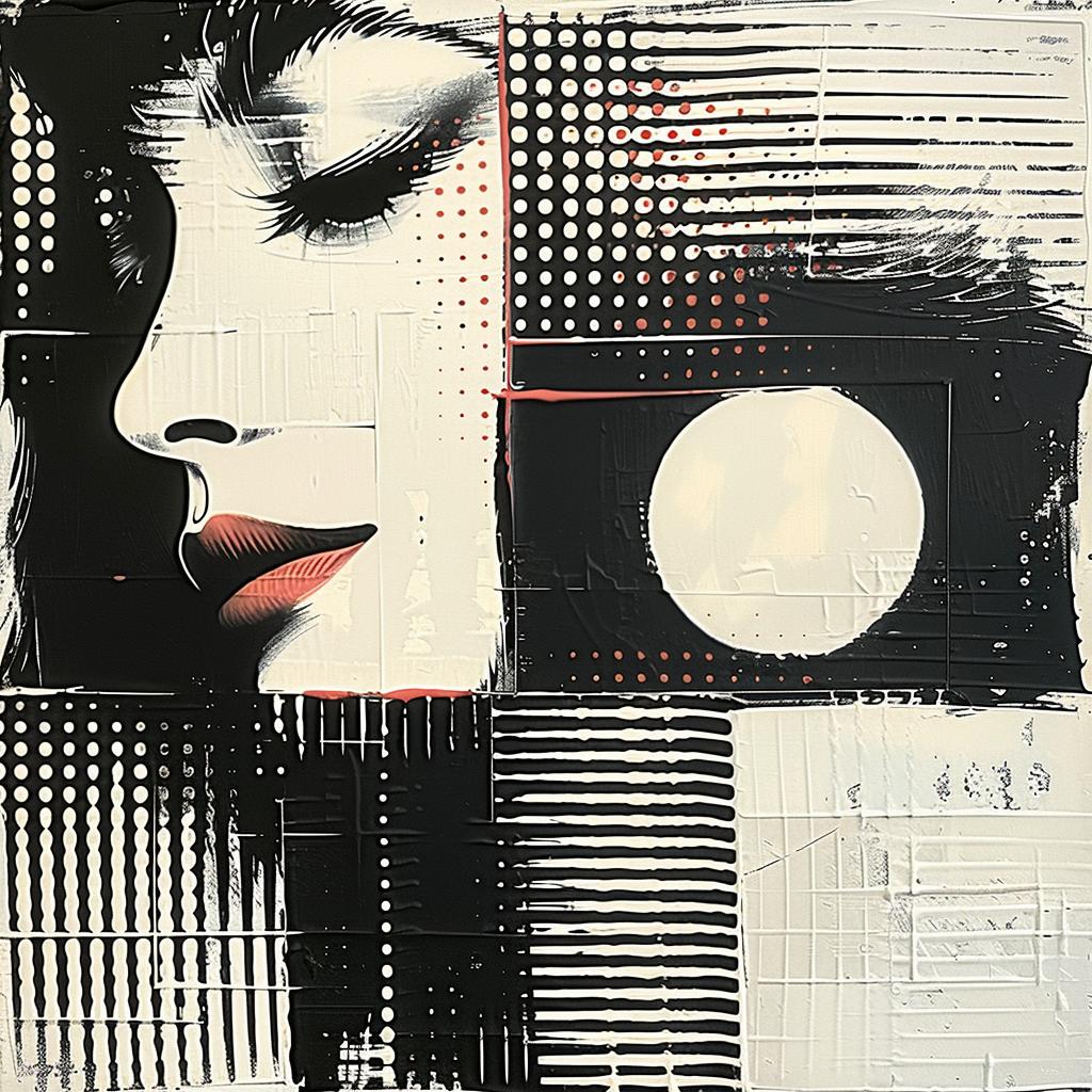 woman  red  lip  makeup  portrait  color  bold  face  abstract  art 963852