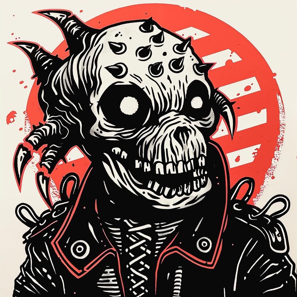 skull  horns  jacket  dark  gothic  evil  art  illustration  graphic  scary 948118