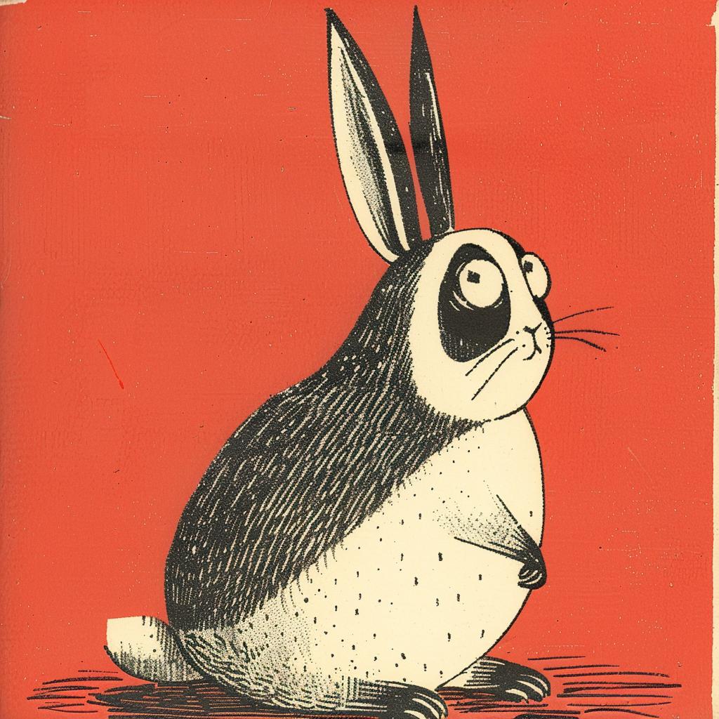 rabbit  panda  hybrid  illustration  book  cover  Gemma  Correll  design  art 922850