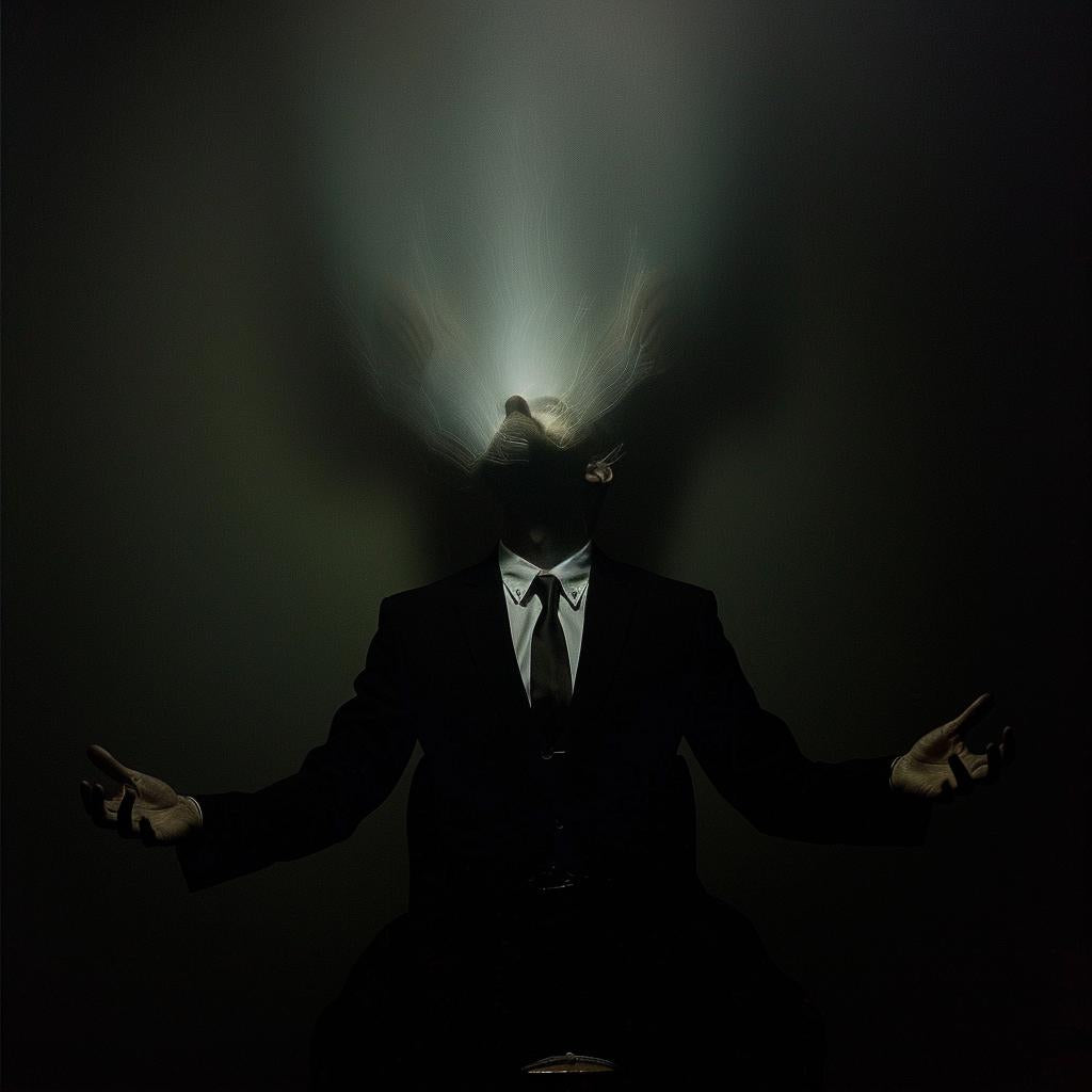 lifestyle  photo  surreal  man  suit  chair  hands  glow  lighting  art 1027139
