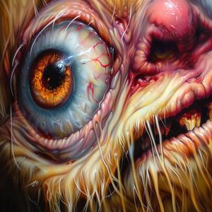 creepy  monster  eyes  horror  art  painting  stylized  weird  1997  surreal 1036825