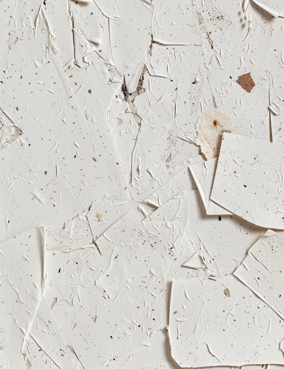 recycled  paper  torn  imperfect  DIY  white  wall  pieces  texture  materials 961793