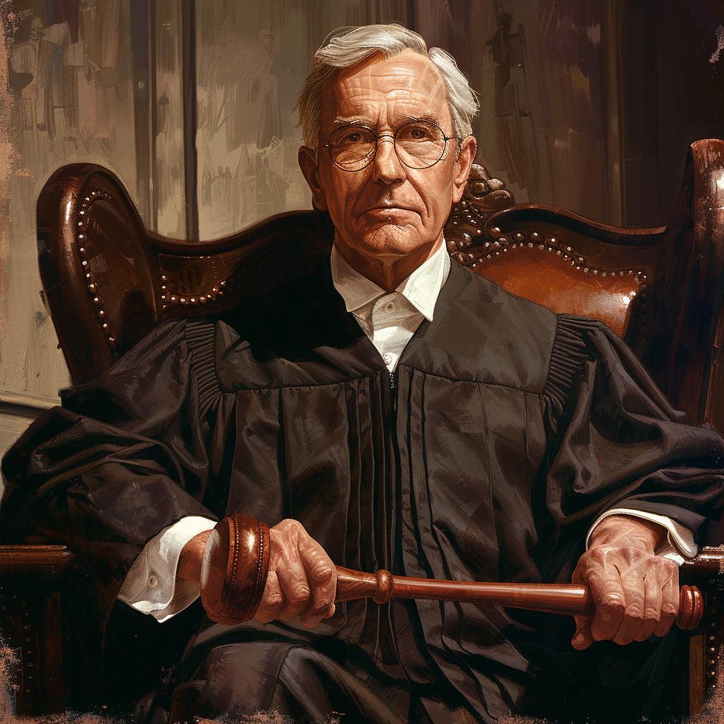 judge  gavel  painting  traditional  legal  authority  realism  figurative  character  portrait 1023227