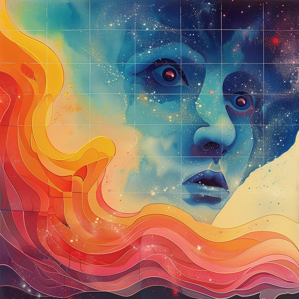 woman  colorful  face  space  background  portrait  art  vibrant  imaginative  chromoluminosity 967880