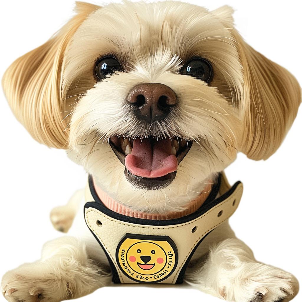 dog  small  harness  smiley  cute  pet  adorable  illustration  animal  playful 942627