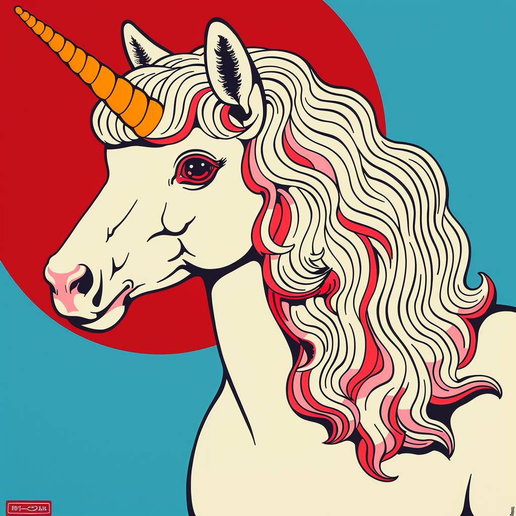 mythical  hybrid  unicorn  poster  fantastical  unique  creature  art  illustration  magic 941057