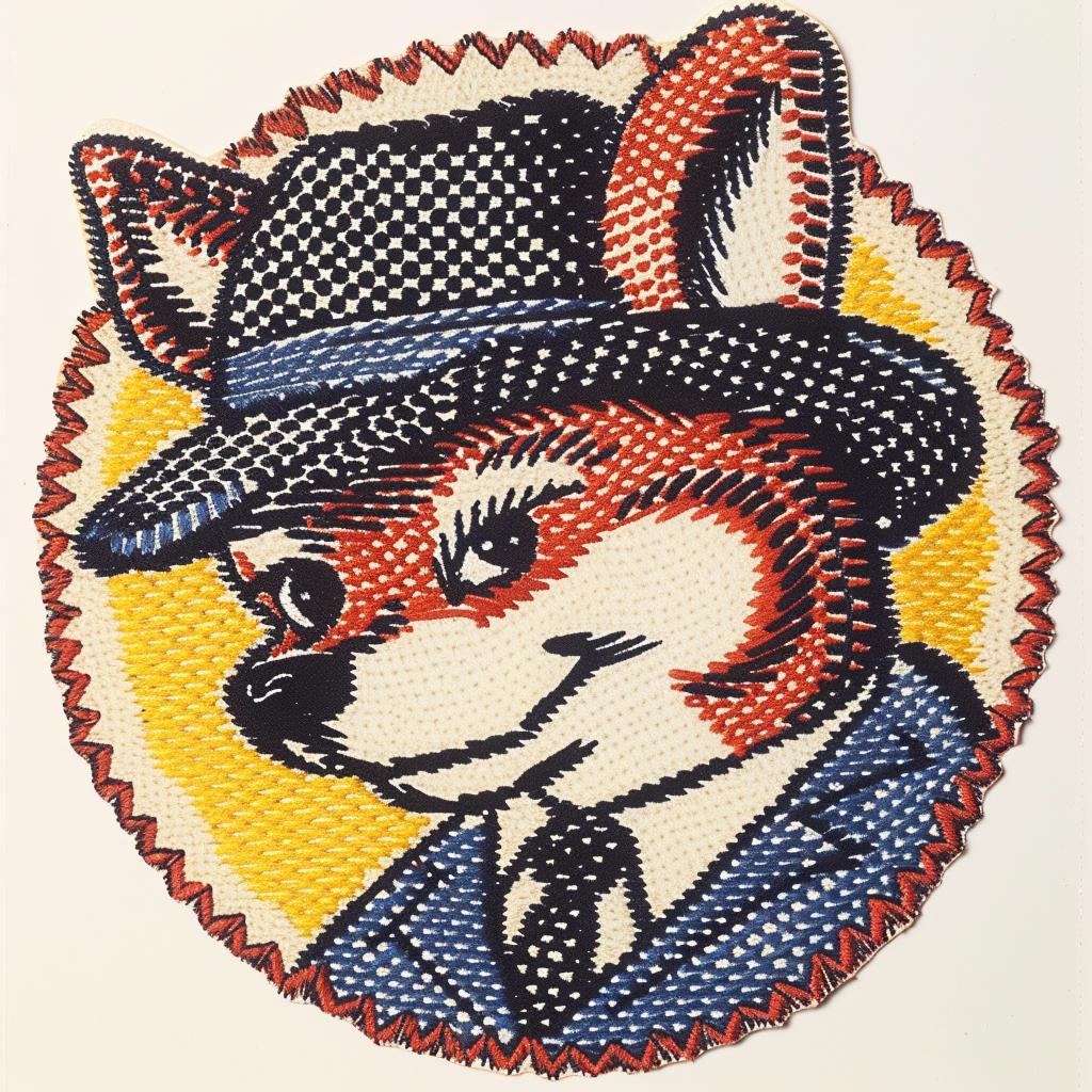 patch  streetwear  anthropomorphic  animal  hat  chenille  stitches  minimal  culture  creative 955266