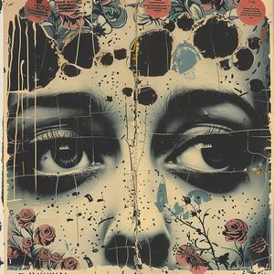 woman  flowers  portrait  chromolithography  expression  colorful  nature  artistic  face  emotion 1052062