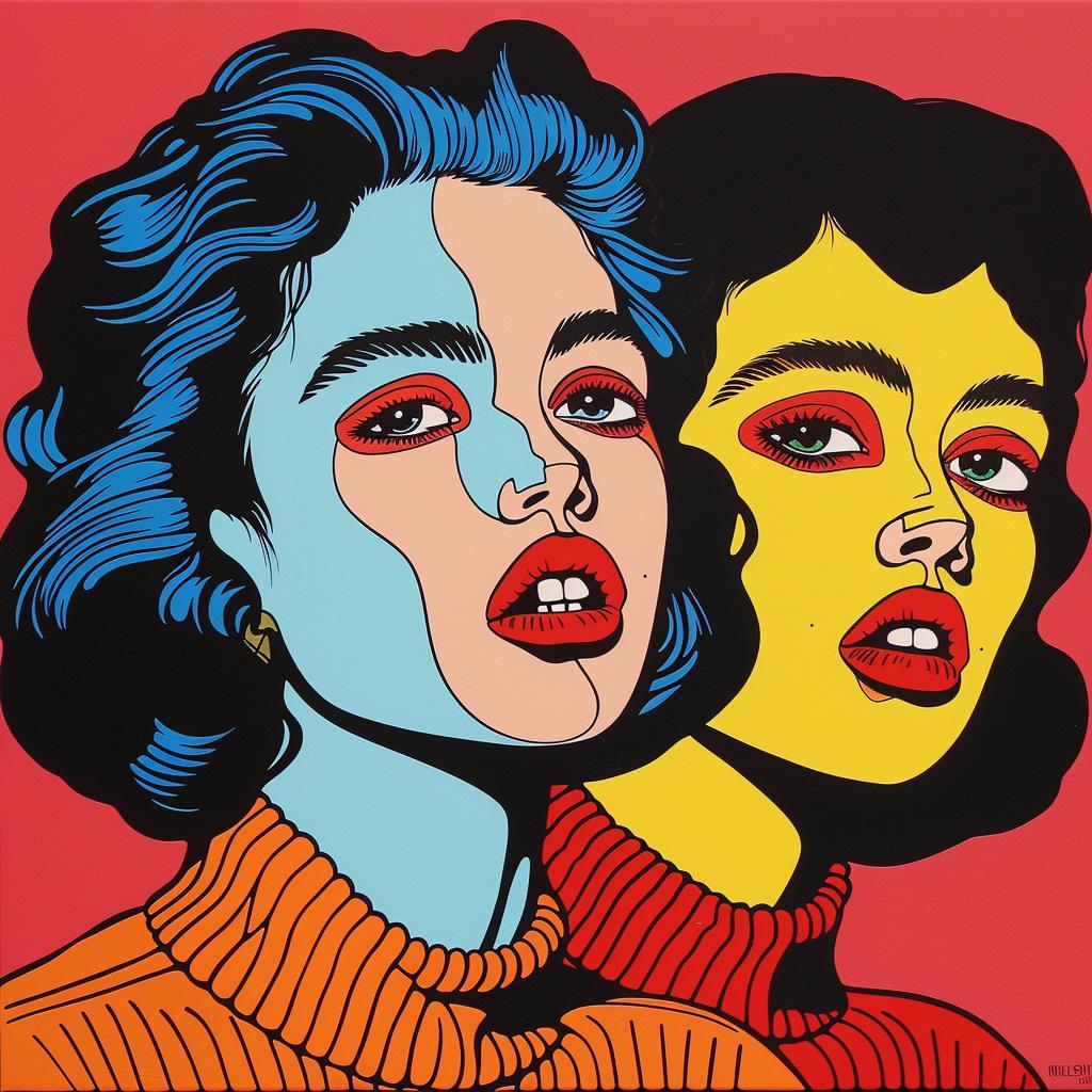 collage  women  colorful  faces  art  creative  expression  diversity  modern  portrait 1023240
