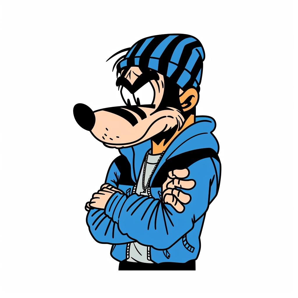 anthropomorphic  zebra  aggressive  streetwise  cartoon  blue jacket  hat  minimal  street culture  simple 958818