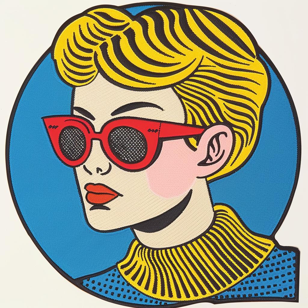 popart  sunglasses  woman  colorful  style  painting  vibrant  fashion  expressive  trendy 961502