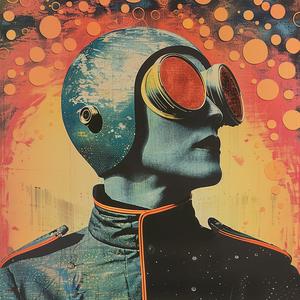 man  helmet  goggles  poster  chromolithography  vintage  mystery  claude  cahun  andreas 1039946
