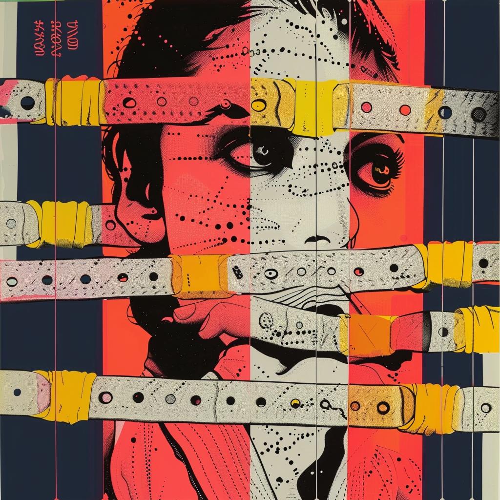 graphic  design  woman  bandage  Cobra  Kai  art  surreal  portrait  colorful 968633
