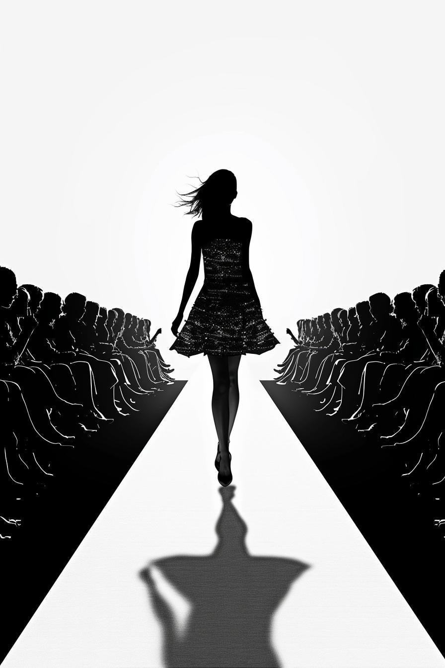 silhouette  woman  fashion  runway  vector  art  design  minimal  style  expression 954572