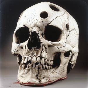 skull  holes  red  eye  design  art  Giger  background  contemporary  symbol 1038141
