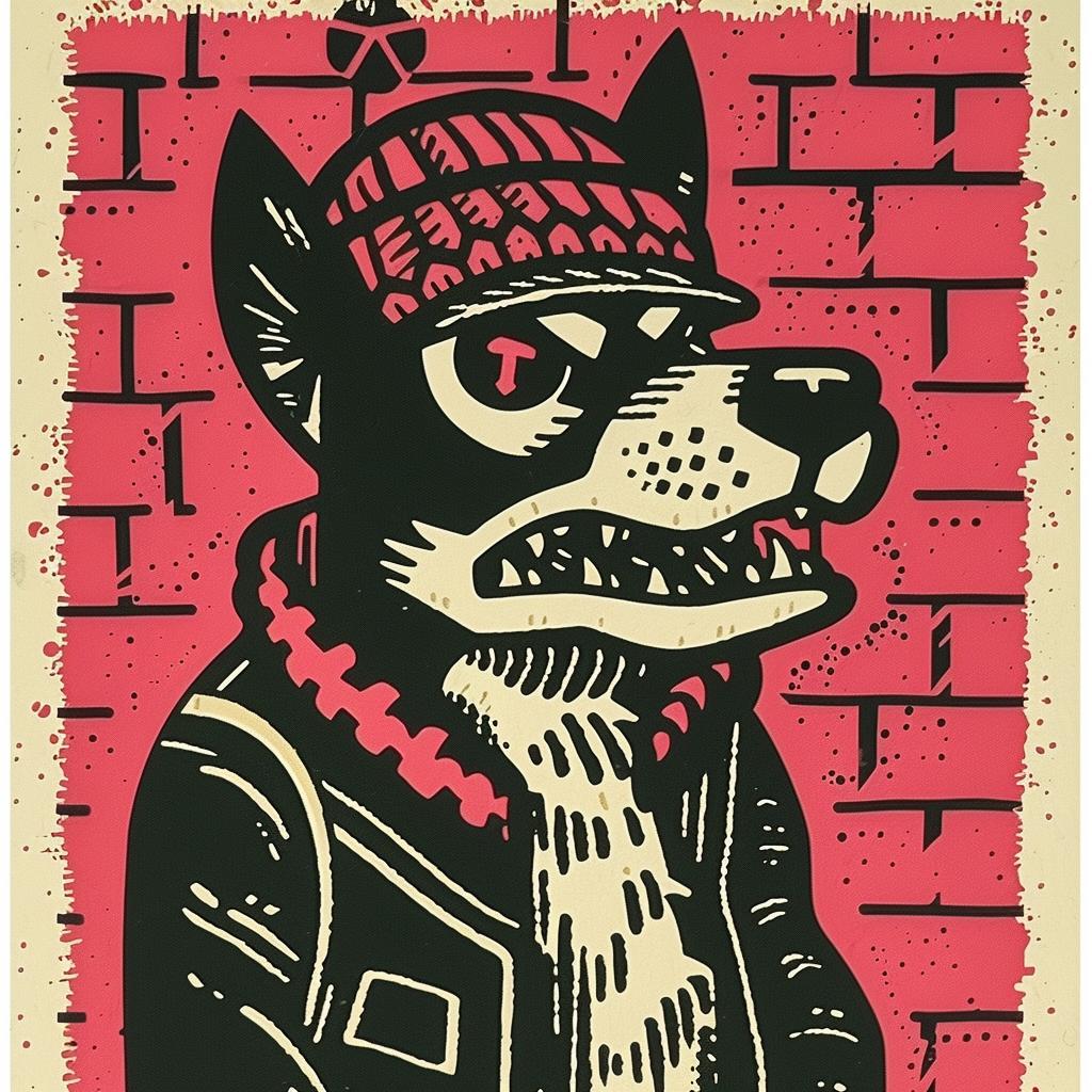 dog  streetwise  aggressive  urban  simple  minimal  culture  hat  jacket  anthropomorphic 957658