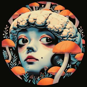 woman  mushroom  surreal  album  cover  art  creative  symbolist  design  colorful 1074216
