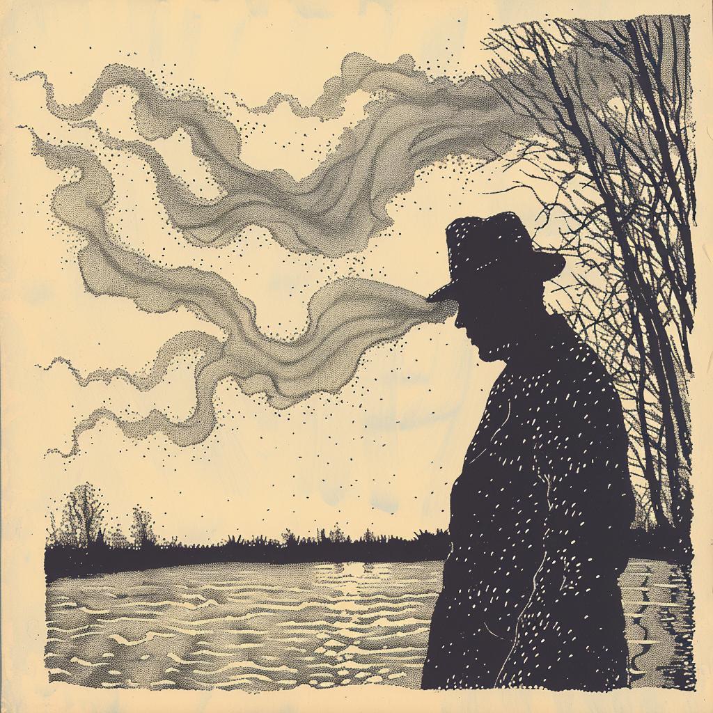 ghost  hat  standing  water  drawing  illustration  character  art  mystery  fantasy 917328