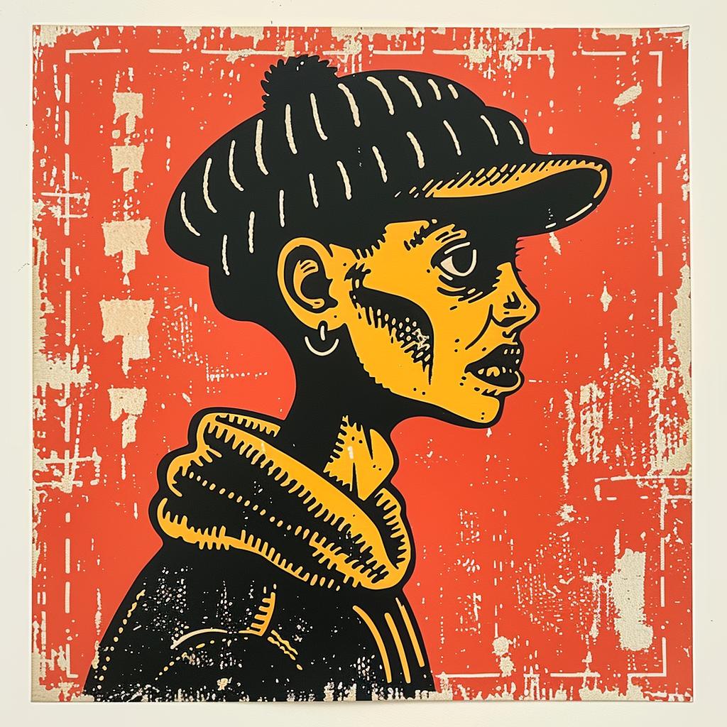 man  hat  street  culture  minimal  poster  art  simple  aggressive  character 949615