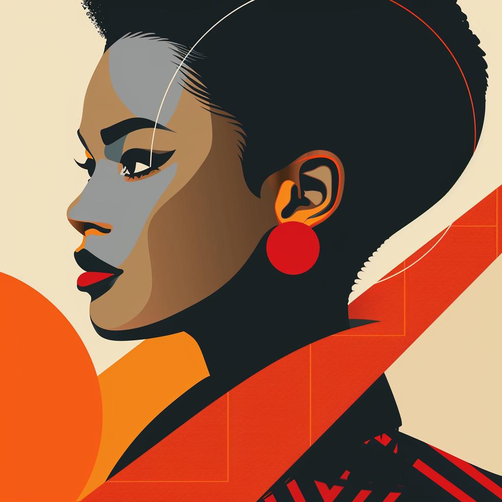 abstract  portrait  minimalist  elegance  geometric  colorful  woman  stylish  bold  modern 929426