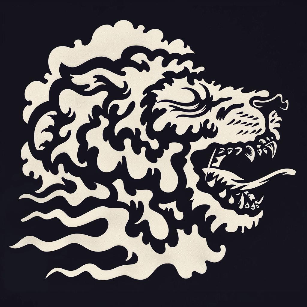 lion  head  black  background  growling  animal  fierce  portrait  graphic  illustration 940070