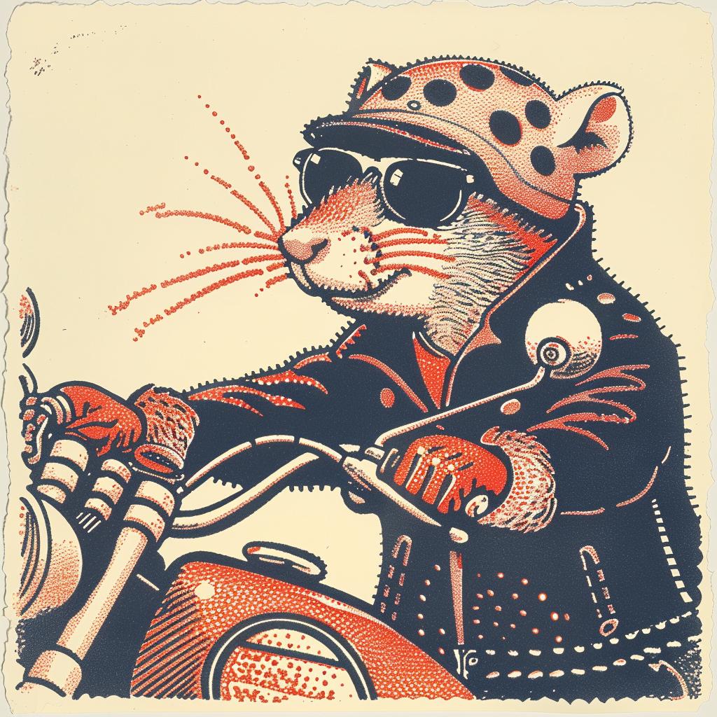 mouse  motorcycle  surreal  lighting  glow  natural  volumetric  Art  Provoking  design 962824