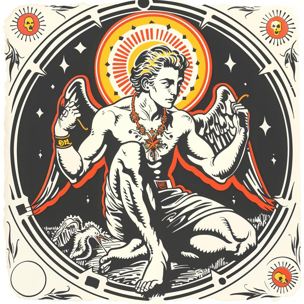 angel  spiritual  ground  introspective  dark  occult  provocative  naturalistic  art  emotive 935546