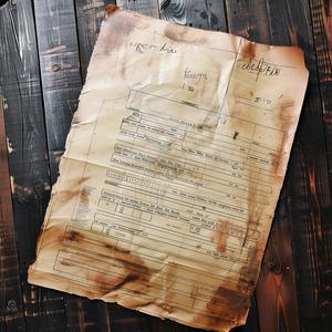 vintage  invoice  1940  worn  aged  document  authenticity  paper  writing  used 1075063