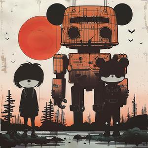 poster  robot  people  surreal  fantasy  illustration  futuristic  collaboration  epic  dynamic 1077906
